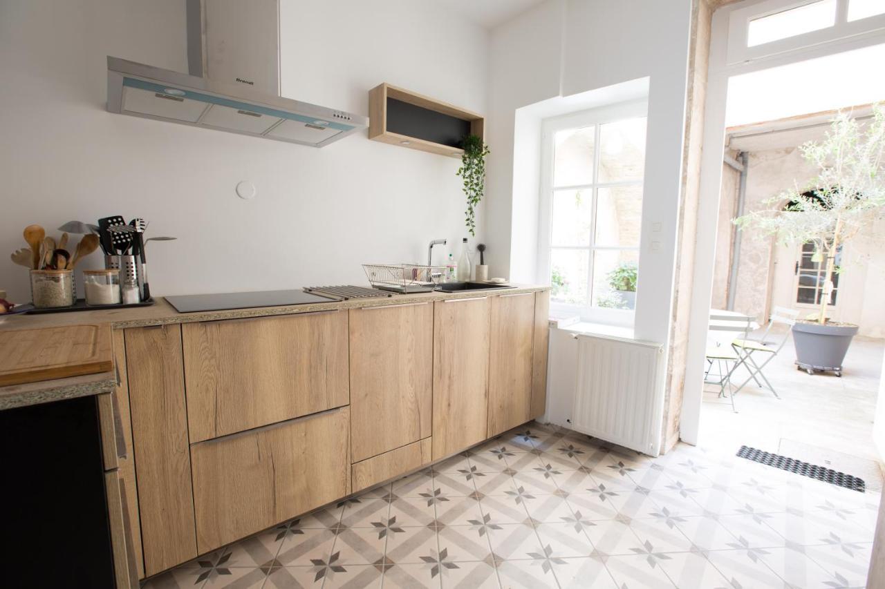 L'Aubertine - Appartement Hypercentre Avec Terrasse Beaune  Ngoại thất bức ảnh